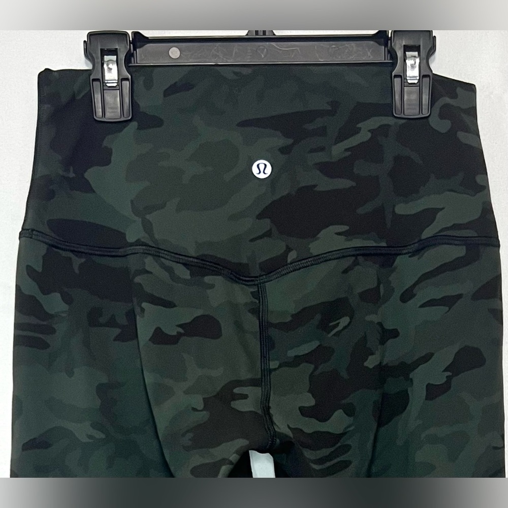 Lululemon Align High Rise Pant II 25" Camo Activewear Yoga Workout Gym Leggings - Picture 8 of 11